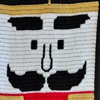 Nutcracker Wallhanger Yarnkit Traditional - Without Pattern-3