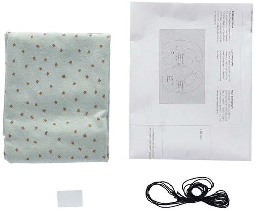 Rico Baby Bib Mint Sewing Kit-2