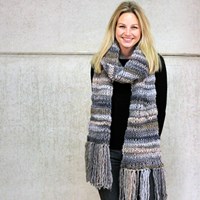 Knitting pattern Olympia scarf