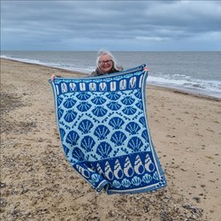 On the Seashore Blanket CAL Yarn Kit 001 Stiffkey