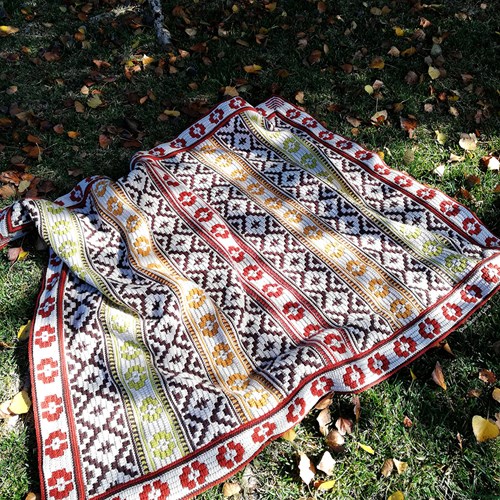 One Skein of Love When Summer Turns Into Fall Crochet Kit-2