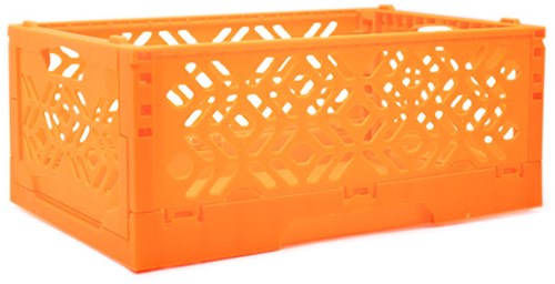 Yarnplaza Foldable Storage Crate Orange