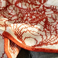 Inner Circle White/ Copper Yarnkit - without Pattern-3