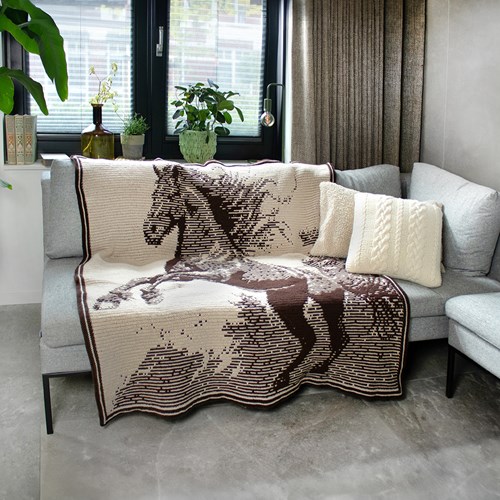 Free Spirit Blanket Crochet Kit - Digital Pattern Included-2