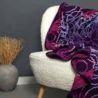 Inner Circle Purple/ Pink Crochetkit - with Digital Pattern-3