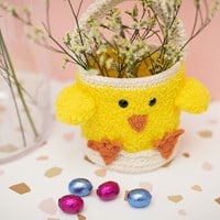 Crochet Pattern Easter Basket Chick-3