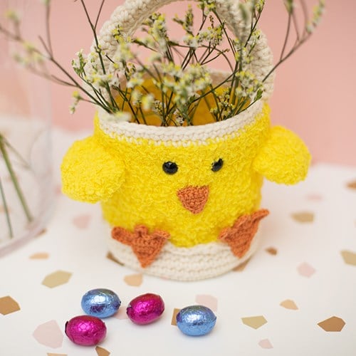 Easter Basket Chick Yarn Kit-2