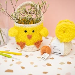 Easter Basket Chick Yarn Kit