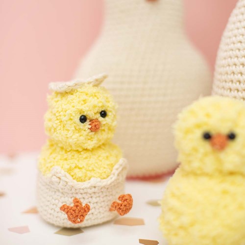 Crochet Pattern Chicken Family-3