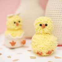 Crochet Pattern Chicken with Chicks