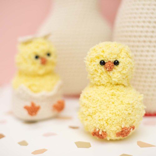Crochet Pattern Chicken with Chicks