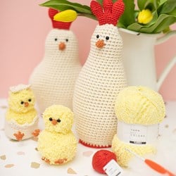 Chicken Family Yarn Kit