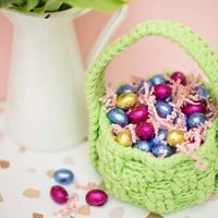 Crochet pattern Easter basket