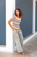 Katia Fair Cotton Infinity 102 Blue-Pistachio-Yellow-Orange-2