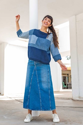 Katia Blue Jeans I 100 Brilliant Blue-2