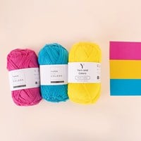 Yarn and Colors Colour Pack Pride 007 Pansexual