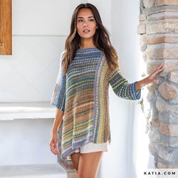 Knitting Pattern Paraiso Ladies Tunic