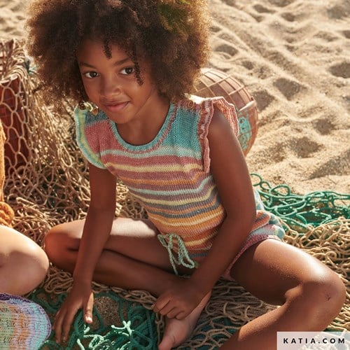Knitting Pattern Paraiso Kids Jumpsuit
