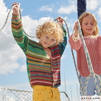 Knitting Pattern Paraiso Kids Cardigan-3