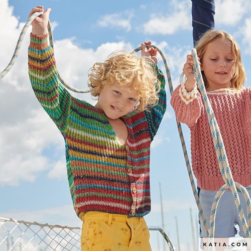 Knitting Pattern Paraiso Kids Cardigan-3