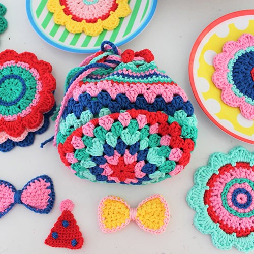 Yarn and Colors Party Kit Crochet Kit-2