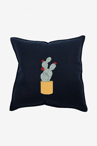 Borduurpatroon Gebloemde Cactus