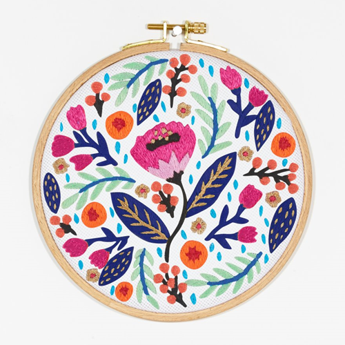 Embroidery Pattern Spring Garden-3