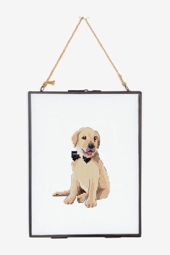 Borduurpatroon Golden Retriever