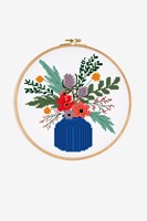 Embroidery Pattern Wild Bouquet-3