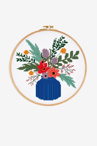 Embroidery Pattern Wild Bouquet-3