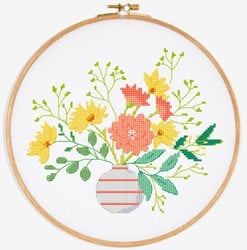 Embroidery Pattern Summer Bloom