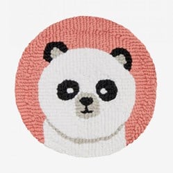 Punch Needle Pattern Panda Bear