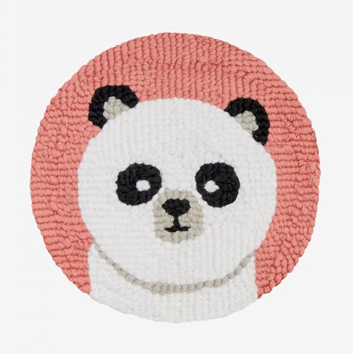 Punch Needle Pattern Panda Bear