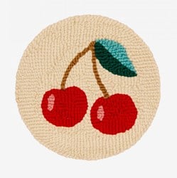 Punch Needle Pattern Cherries