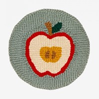 Punch Needle Pattern Apple