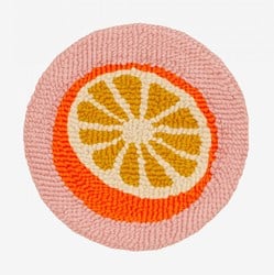 Punch Needle Pattern Orange