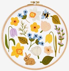Embroidery Pattern Four Seasons Spring