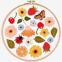 Embroidery Pattern Four Seasons Summer
