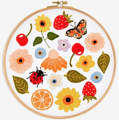 Embroidery Pattern Four Seasons Summer