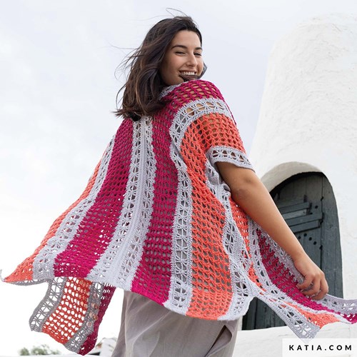 Katia Crochet 121 magazine Fair Cotton