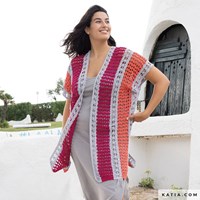 Katia Crochet 121 magazine Fair Cotton