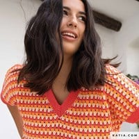 Katia Crochet 121 magazine panama