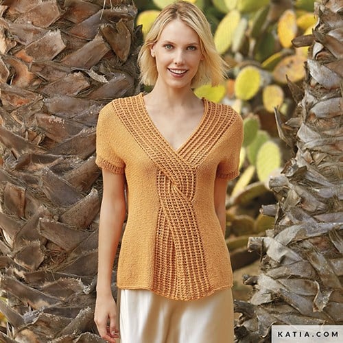Ultrasoft Summer Top Knitting Kit 2 50/52 Dark Grey-2