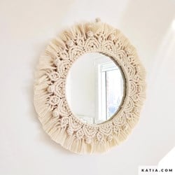 Ganda Macramé Mirror Macramé Pattern