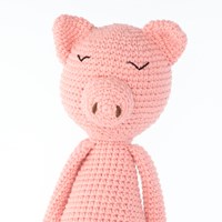 Crochet Pattern Yarn and Colors Patty Pig-3