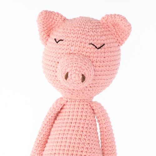 Crochet Pattern Yarn and Colors Patty Pig-3