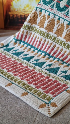 Sonia's Holiday CAL by Rosina Plane Crochet kit Peace Holiday
