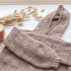 Yarn and Colors Peppercorn Tree Hoodie Crochet Kit