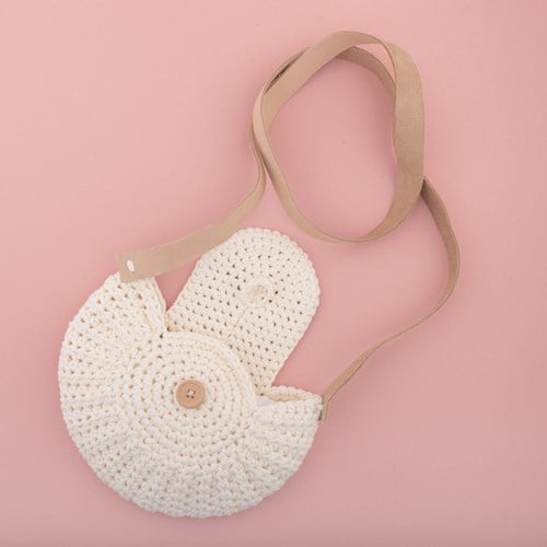 Yarn and Colors Petit Purse Crochet Kit 002 Cream