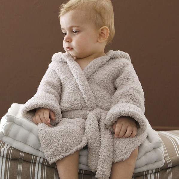 Knitting pattern Phil Douce baby bathrobe - Free Knitting Patterns at